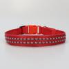 Collar luminoso LED de fibra óptica para mascotas, advertencia nocturna, bufanda para perros anti-pérdida, collar para perros