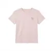Camiseta Bordada de Algodón Puro Manga Corta Ropa para Mujer 26 Nuevo Estilo de Verano Holgada y Versátil Ins de Moda Transpirable Cuello Redondo Casual Top para Mujer