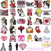 Nuevos accesorios de pajitas en espiral para fiestas de boda Accesorios decorativos de PVC Pajitas de dibujos animados reutilizables para bricolaje