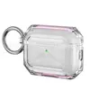 Adecuado para Funda Protectora de Auriculares Bluetooth AirPods Pro 3ª Generación, Carcasa Blanda Transparente Apple, Funda para Auriculares Anticaídas de Color Contrastante