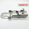 Aleación de Aluminio Liberación Rápida Cerradura Inferior Caja de Pesca Modificación Cerradura de Gancho Recto Acero Inoxidable Hebilla Universal Acero Inoxidable Nariz de Bloqueo Caña