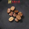 Yiming Xianyuan Sândalo Espinha de Peixe Acessórios de Mão DIY Jacarandá Madeira Gato Fofo Acessórios Pingente