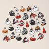 Halloween Artesanal Criativo Pingente de Gotejamento de Óleo DIY Fantasma Caveira Abóbora Pingente Corrente de Celular Acessórios de Chaveiro