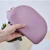 Bolsa Cosmética de Silicona, Resistente al Desgaste, Neceser Impermeable, Estilo Simple, Monedero de Mano, Bolsa de Almacenamiento Portátil para Salidas