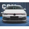 Adecuado para Volkswagen Golf 8 GTI GTD GTE R-Line Pala Frontal Modificada Golf 8 GTI Labio Frontal