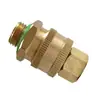 Conector de Mangueira para Pulverizador de Pesticida Agrícola Conector de Engate Rápido para Pulverizador M14 Totalmente em Cobre Conector Móvel de Engate Rápido Saída de Água em 360 Graus