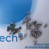 Faça você mesmo: Rebites coloridos de diamante de 7 mm para roupas, bolsas, sapatos, meias, pulseiras de relógio, acessórios, miçangas soltas, ferragens para malas.