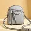 Bolsa Mini Transversal Feminina 2025 Nova Moda Fofa Bolsa para Celular Bolsa de Ombro Era Feminina Tendência