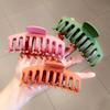 Doce cor fosca apertos maquiagem banho cabelo raspar cartão Net Red grande clipe de cabeça Coreano acessórios de cabelo feminino