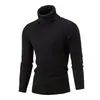 Suéter de Punto Trenzado de Cuello Alto de Manga Larga para Hombre de Comercio Exterior Otoño/Invierno 2026 Capa Base para Amazon Europeo y Americano