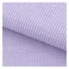 Tecido de Caxemira Yunxiu 280g Tecido Stretch Canelado 2*2 para Base de Tricô de Colete Feminino