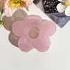 Pasador de Flor Hueca Estilo Coreano Nuevo, Pinza Elegante y Dulce para Mechas Semi-Recogidas, Pinza de Tiburón Accesorio para el Cabello para la Parte Posterior de la Cabeza