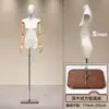 Soporte de Exhibición de Modelo de Cuerpo Plano Estilo Coreano Accesorios de Cuerpo Entero para Ropa de Mujer Pecho Plano de Cuerpo Medio Maniquí para Escaparate de Tienda de Ropa