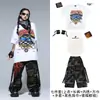 Ropa moderna de street dance para niños y niñas, atuendos para actuaciones de tambores, ropa de hip-hop para niños, atuendos elegantes para actuaciones callejeras