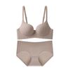 Sutiã Push-Up Pequeno Redondo para Mulheres, Estilo Fino de Verão, Suporte Macio, Sem Costura, Coleta Lateral dos Seios, Anti-Queda, Sutiã Levanta-Busto