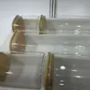 Frascos Cuadrados de Vidrio para Venta al por Mayor Transfronteriza con Tapas de Bambú, Botellas de Vidrio Selladas para Almacenamiento, Frascos para Almacenar Snacks y Granos, Frascos para Almacenar Té