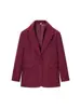 Marca Z Comercio Exterior Transfronterizo Stock Listo Estilo Europeo y Americano Ropa para Mujer 2026 Primavera Nueva Moda Casual Blazer de un Botón