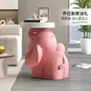 Alemanha 2026 Novo Modelo Elefante Mesa Lateral Sala de Estar Ornamento de Chão Cofrinho Decoração Apenas-Entrada-Sem-Saída Suporte de TV