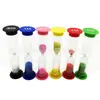 Nuevo Set de 6 Colores de Relojes de Arena Plásticos Creativos Anti-Caída para Niños Temporizador de Vidrio de 30 Segundos + 1 + 2 + 3 + 5 + 10 Minutos