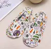 Zapatos para Gatear 2025 Suela Suave Pantuflas Silenciosas Pantuflas de Algodón Acolchado para Mujer Transpirables Suela Fina para Interior y Exterior Punta Cerrada 100% Algodón