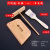 Ferramentas para Fazer Panquecas em Casa: Ancinho de Bambu, Chapa Elétrica, Tábua Raspadora de Panqueca Multigrãos, Libélula de Bambu Frango
