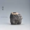 Jarrón de Cerámica Adornos de Escritorio, Floreros Retro, Arreglos Florales Grandes Zen, Accesorios para el Hogar, Arreglos Florales Zen, Estilo Chino Mini
