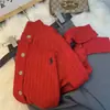Nuevo Cárdigan de Punto Bordado con Trenzas Otoño e Invierno Cuello Redondo Alta Calidad Corto Elegante Suéter Abrigo Superior