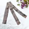 Faixa de cabelo Hanfu estilo chinês antigo faixa de cabelo estilo tinta lenço de seda estilo chinês tinta bambu fita amarrar bolsa cinto acessórios de vestuário
