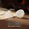 Colección de Vainas de Loto Natural Accesorios para Pulseras DIY Cristal de Jade Ágata Arena Vaina de Loto Pequeñas Gotas Al Por Mayor