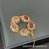 Pulsera Nueva de Piedra Natural de Forma Irregular con Piedras Crudas Incrustadas, Joyería Versátil de Alta Gama, Suministro de Estilo Personalizado Transfronterizo Europeo y Americano