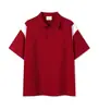 Camisa Polo de Hilo Doble con Bloques de Color de 32 Piezas, Manga Corta y Cuello Campana, Versátil para Hombres y Mujeres, Adecuada para Ropa de Equipo, Moderna, Corte Holgado y Casual