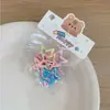 Dulce Colorido Infantil Ondulado Gota de Agua Estrella Pinza para el Cabello Estilo K Sin Costuras y No Dañina Pinza Lateral Flequillo Pinza para el Cabello Accesorios para el Cabello