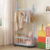 Varal de Roupas, de Chão, Cabideiro Móvel para Quarto, Varal Pequeno para Dormitório, Novo Varal Doméstico para Armazenamento de Roupas