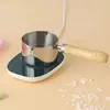 Ferramentas DIY Feitas à Mão para Fazer Velas Recipiente à Prova d'Água para Derreter Cera Aquecido Forno Derretedor de Cera de Gelatina Cera de Soja Cera de Coco Tampa