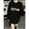 Suéter Pulóver de Moda Callejera en Capas para Mujer, Otoño e Invierno, de Longitud Media, Estilo Japonés, Retro Holgazán, Suéter de Punto con Aberturas para Invierno