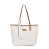 Bolso de mano de gran capacidad y alta calidad para mujer, nuevo bolso de mano sencillo con contraste de color, bolso de hombro versátil y moderno, 2022