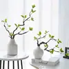 Ramas de Espuma con Brotes Verdes, Plantas Verdes Simuladas, Plantas Artificiales, Decoraciones de Interiores para Sala de Estar, Decoraciones de Mesa para Hotel, Decoración del Hogar