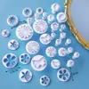 Molde para Bolo de Fondant Ferramentas DIY Borboleta Margarida Molde de Plástico Suprimentos de Confeitaria Conjunto Completo Conjunto de 33 Peças