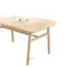 Mesa de comedor para hogar pequeño, mesa de comedor y silla combinadas modernas y sencillas, mesa de comedor de ocio, mesa rectangular nórdica económica