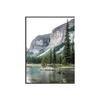 Comercio Exterior Moderno Lago Nórdico Bosque Paisaje Verde Natural Sala de Estar Dormitorio Pintura Decorativa Póster Central Pintura Colgante