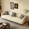 Sofá nube de lujo ligero para apartamento pequeño, sala de estar, tienda de ropa, dormitorio, apartamento de alquiler, área de descanso, recepción, sofá doble