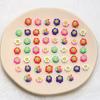 Flor de Color Sonriente Color de Contraste Infantil Cerámica Suave con Cuentas Material diy Joyería Hecha a Mano Aretes Collar Pulsera Accesorios
