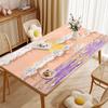 Mantel Estilo Pintura al Óleo Retro 2025 Nuevo Lujo Accesible de Alta Gama Impermeable, A prueba de Aceite, Antideslizante, No Lavable Mantel para Mesa de Comedor Mesa de Centro