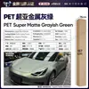 Película para Carro de Pet com Mudança de Cor Série Verde Vinil Película Protetora de Mudança de Cor para Corpo Inteiro Verde Ágata Esmeralda da Ilha de Man