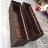 Jardinera Grande de Madera Maciza para Exteriores Macetero para Flores de Exterior Caja de Plantas Rectangular Maceta para Verduras de Balcón Maceta de Madera Madera Anticorrosiva