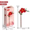 Bloques de Construcción Serie Flores Puzzle Lele Brothers Bloques de Construcción de Partículas Pequeñas Ensamblaje Rosa Simulación Compatible con un Modelo de Bloques de Construcción Alto