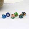 Gotejamento Gradiente Lotus Bead Bead diy Pulseira Jóias Lotus Acessórios Estilo Étnico Chaveiro Acessórios di