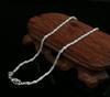 Joias de prata da Coreia do Sul mais vendidas moda coreana pulseira com corda de cânhamo banhada a prata s tornozeleira banhada a prata de cobre