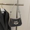 2025 Nuevo Bolso Caliente de Mezclilla con Lazo para Axila Retro Nicho Americano Bandolera Cadena Bolso de Hombro para Mujer