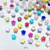 4*4mm Fondo Plano Forma Especial Colorido Plano Estrella de Cinco Puntas Joyería para Uñas Estrella de Mar Super Brillante Colorido Mixto Diamante para Uñas Venta al por Mayor